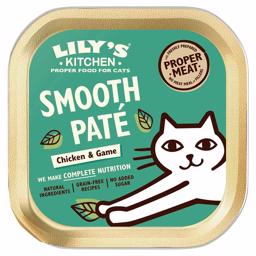 Lily's Kitchen Cat Våtfoder Slät Paté Kyckling & Vilt 85g